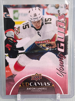Anton Lundell Young Guns Canvas # C231 Florida Panthers 2021-22 Upper Deck