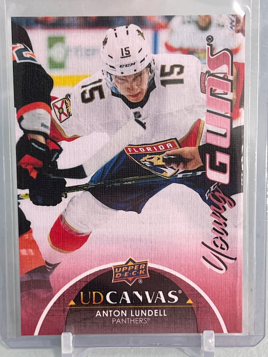 Anton Lundell Young Guns Canvas # C231 Florida Panthers 2021-22 Upper Deck