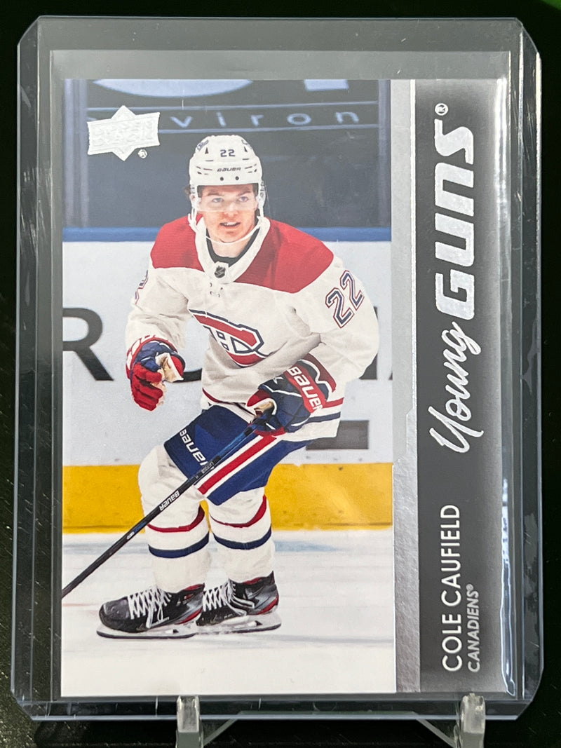 Load image into Gallery viewer, 2021-22 Upper Deck Series One - Cole Caufield - Young Guns #201
