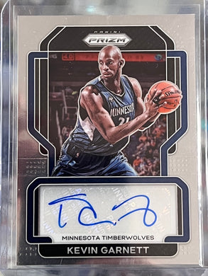 Kevin Garnett Autograph 21-22 Panini Prizm Basketball Card