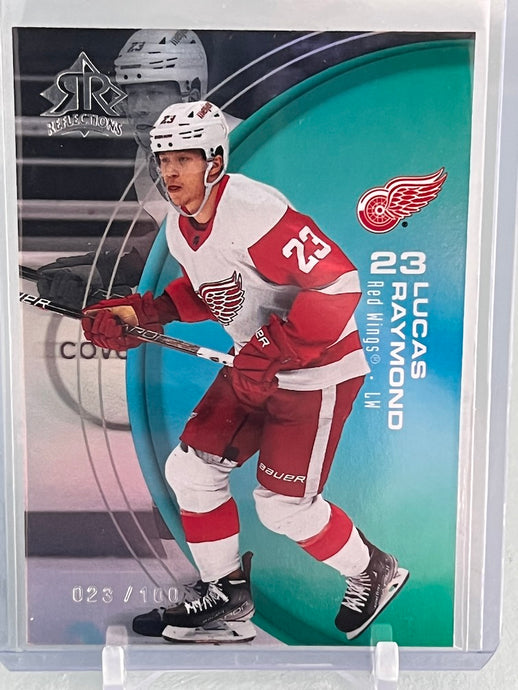 Lucas Raymond Reflections Emerald /100 Upper Deck # 13